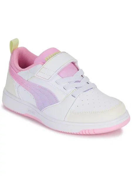 Sportcipők Puma Rebound V6 Lo Come On AC+ PS 02 fehér
