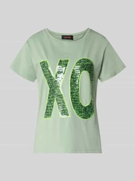 T-shirt z cekinowym obszyciem Miss Goodlife