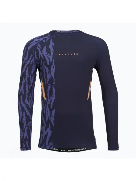 Tricou cu mânecă lungă Hayabusa cu mâneci lungi portocaliu