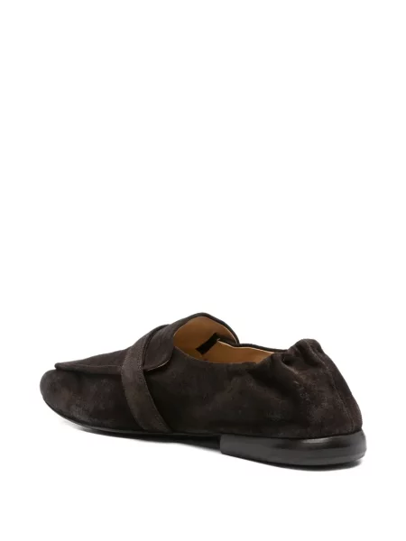 Pantofi loafer Marsell cu cataramă maro