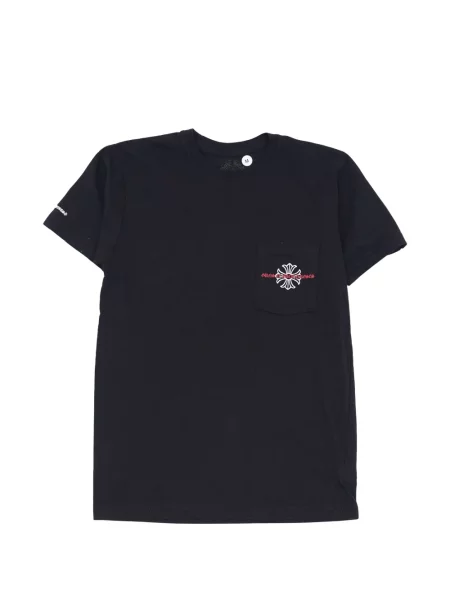 Tričko Chrome Hearts se srdcovým vzorem černé