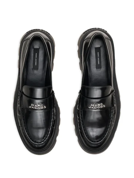 Pantofi loafer Marc Jacobs cu platformă negru