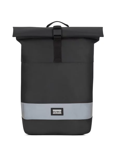 Rucsac Everyday Rolltop Bike gri negru