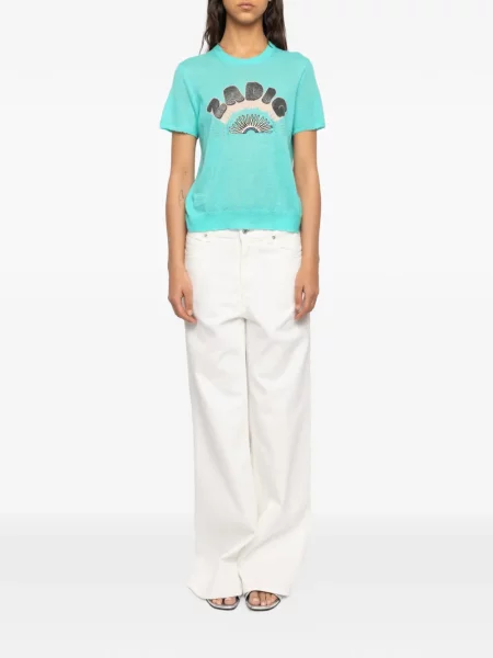 Scurt tricou Zadig&voltaire albastru