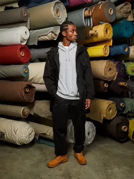 Alpha Industries Парка чорний