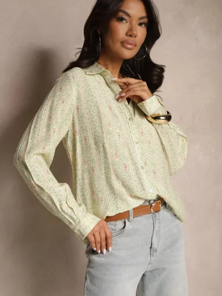 Cămașă Aredina verde