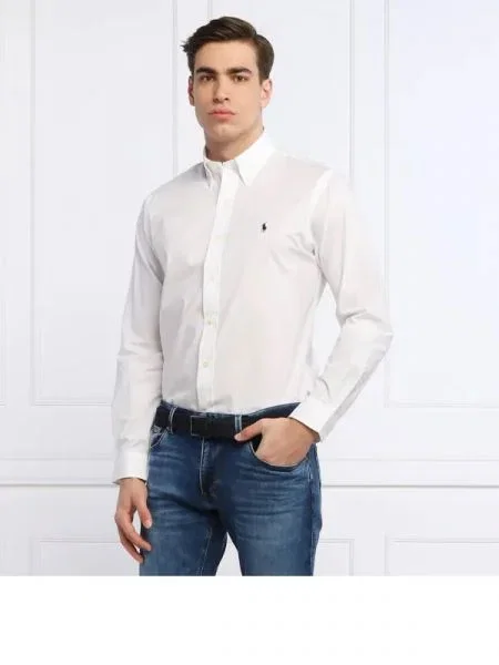 POLO RALPH LAUREN Ing | Custom fit fehér