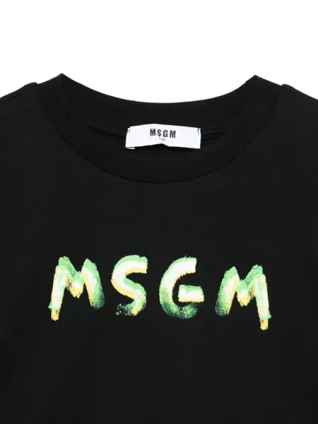 Koszulka dziecięca Msgm czarna