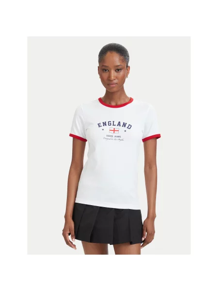 Guess Jeans T-Shirt λευκό