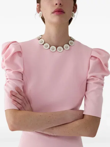 Colier Carolina Herrera alb