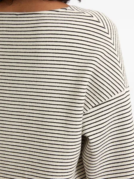 Tricou Marc O'polo cu dungi alb