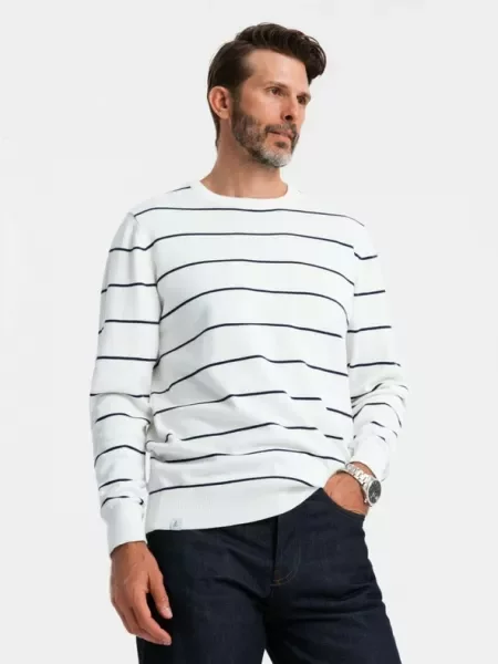 Καρό πουλόβερ Ombre Clothing πορτοκαλί