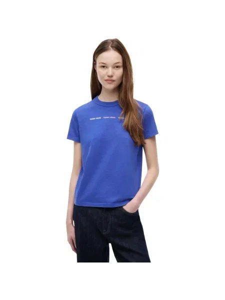 Tricou Tommy Hilfiger albastru