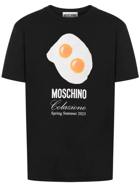 Tricou Moschino cu imagine negru
