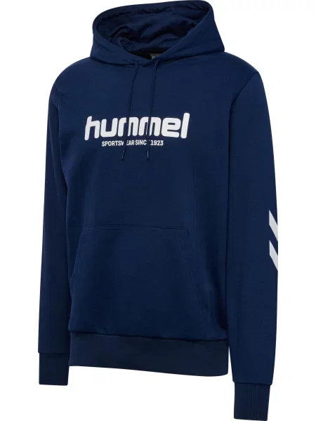 Bluza z kapturem Hummel Legacy niebieska