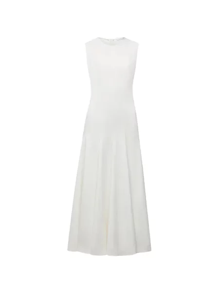 Rochie midi Another Tomorrow alb