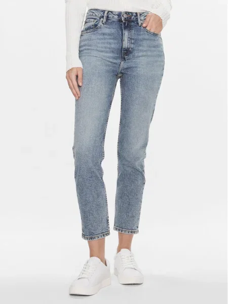 Tommy Hilfiger Blugi Cigarette Hw A Mio albastru