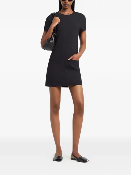 Rochie mini Courreges de costum negru