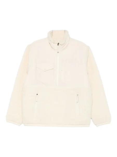 Geacă Polo Ralph Lauren de jumătate de fermoar gri