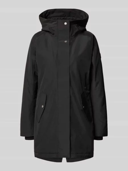 Parka w kroju regular fit z kapturem model Alana' Didriksons czarna