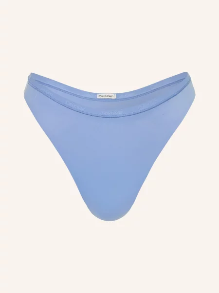 Calvin Klein Kalhotky String Perfectly Fit černošedá
