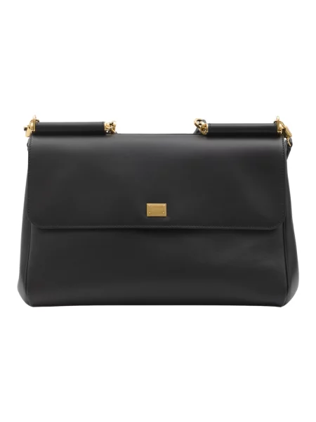 Torebka Dolce And Gabbana skórzana czarna