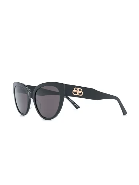Saulės akiniai Balenciaga Eyewear be kulniuko juoda