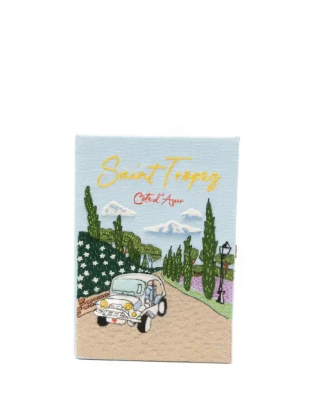 Clutch torbica Olympia Le-tan s vezom plava