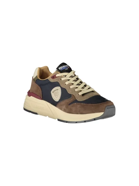 Sneakersy Blauer skórzane