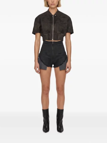 Scurt geacă Rick Owens Drkshdw gri