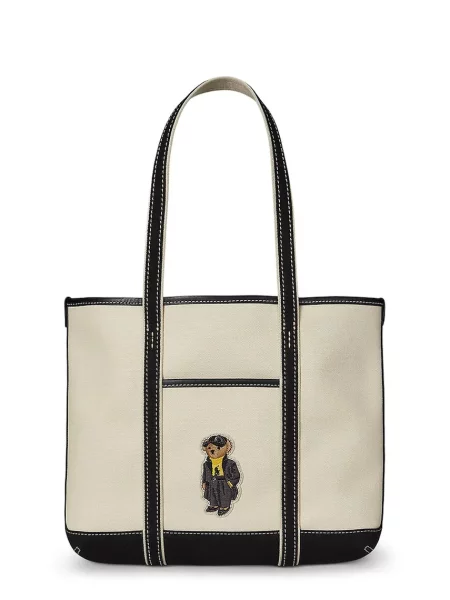 POLO RALPH LAUREN Geantă shopper bej