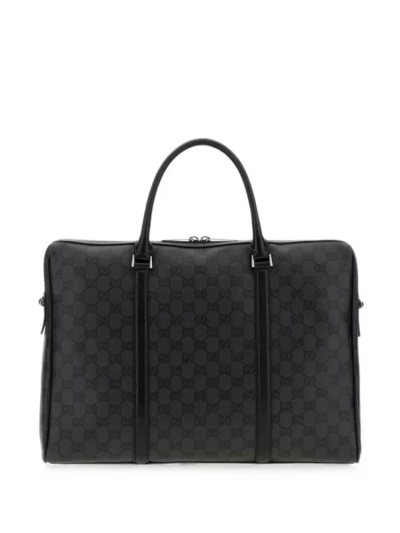 Servietă Gucci clasică negru