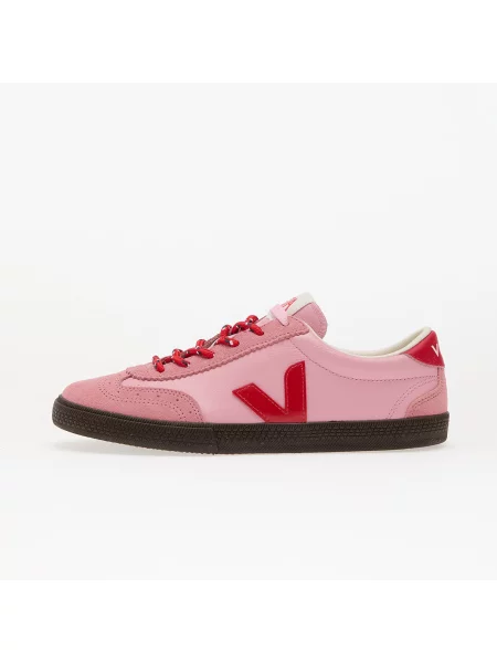 Veja sneakers din piele Volley roz