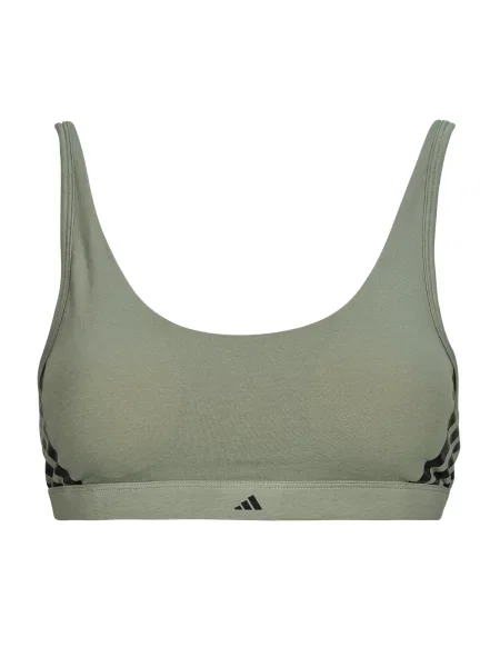 Top Adidas s črtami siva