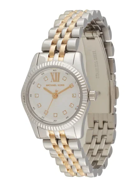 Michael Kors Ceas analogic LEXINGTON auriu argintiu