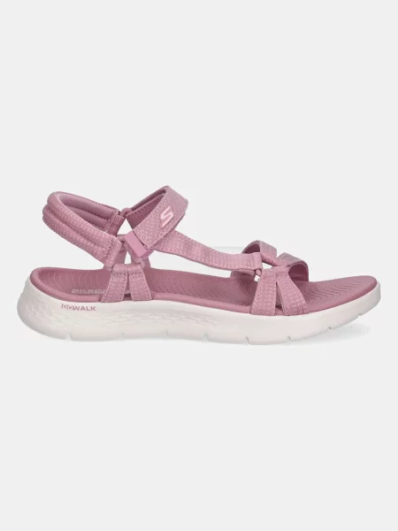 Sandále Skechers ružová