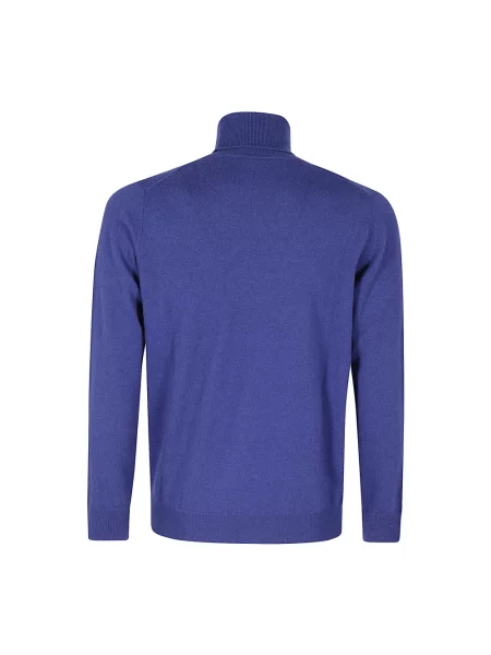 Dzianinowy sweter Kangra niebieski