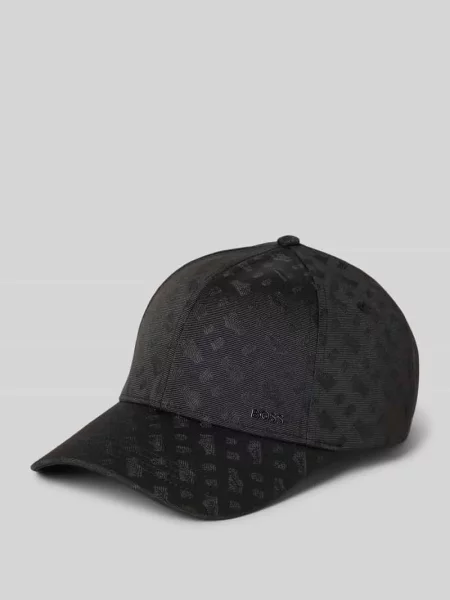 Czapka z daszkiem Boss czarna