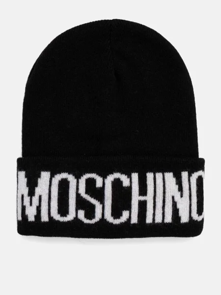 Căciulă Moschino de lână negru