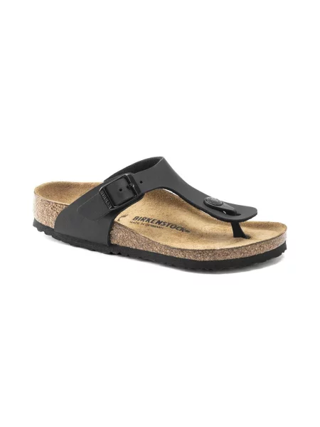 Birkenstock Gizeh Kids Birko-Flor Regular Fit Black KobietyDzieci Sandały Birkenstock Size: 34 czarny