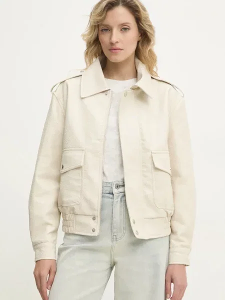 Яке Answear Lab преходен модел бежово