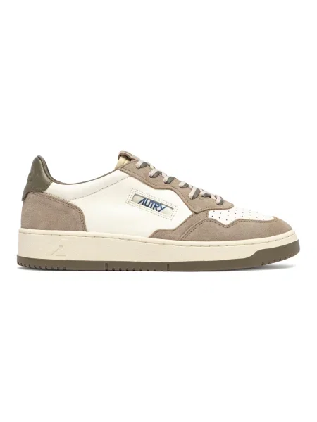 Sneakersy Autry skórzane białe