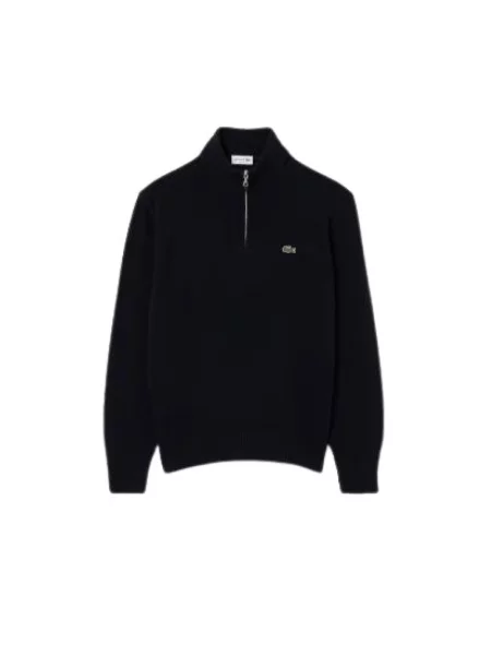 Sweter Lacoste granatowy