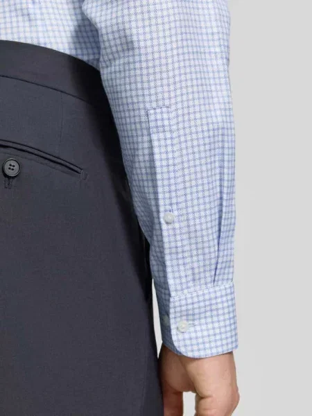 Koszula biznesowa o kroju slim fit z czystej bawełny Jake*s
