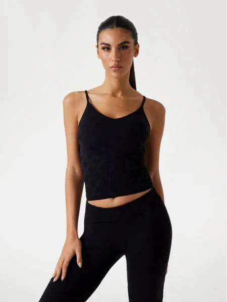 Класически топ Guess черно