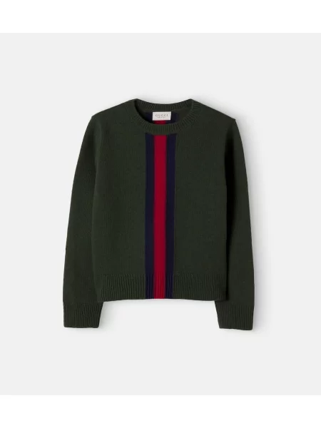 Gyerek szvetter Gucci zöld