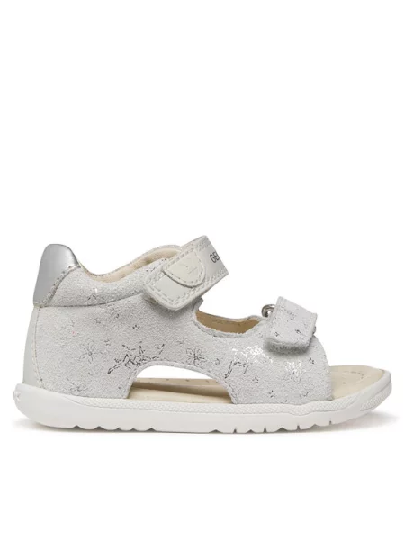 Σανδάλια Geox B Sandal Macchia Gir λευκό