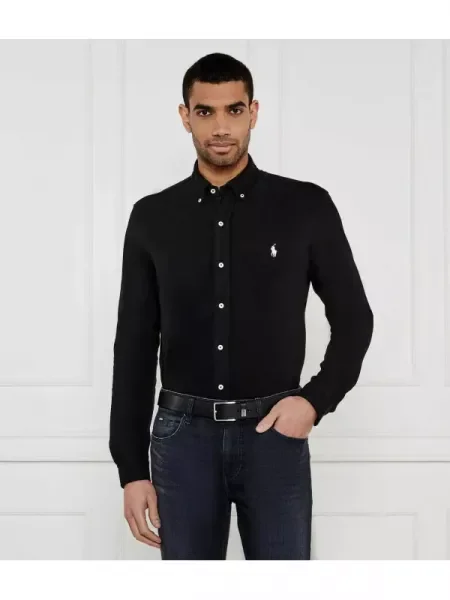 POLO RALPH LAUREN cămașă negru