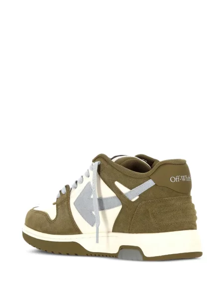 Sneakerși Off-white business alb