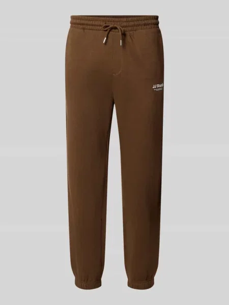 Spodnie dresowe o kroju straight fit z mieszanki bawełny model Kane' Jack & Jones